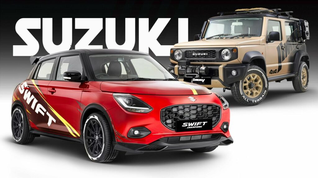  Suzuki Unveils Sporty Swift And Adventurous Jimny Concepts