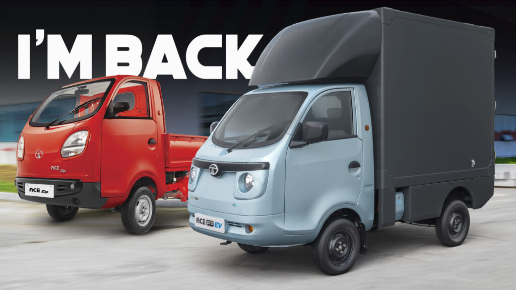  Tata’s Weird Micro LCV Is Back With A New Face And EV Option