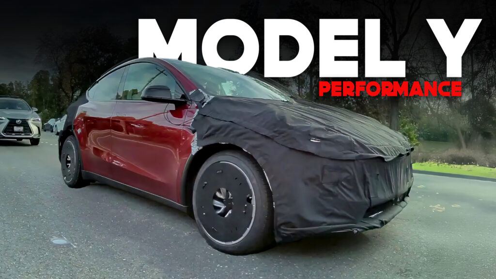  Is This The New Tesla Model Y ‘Juniper’ Performance?