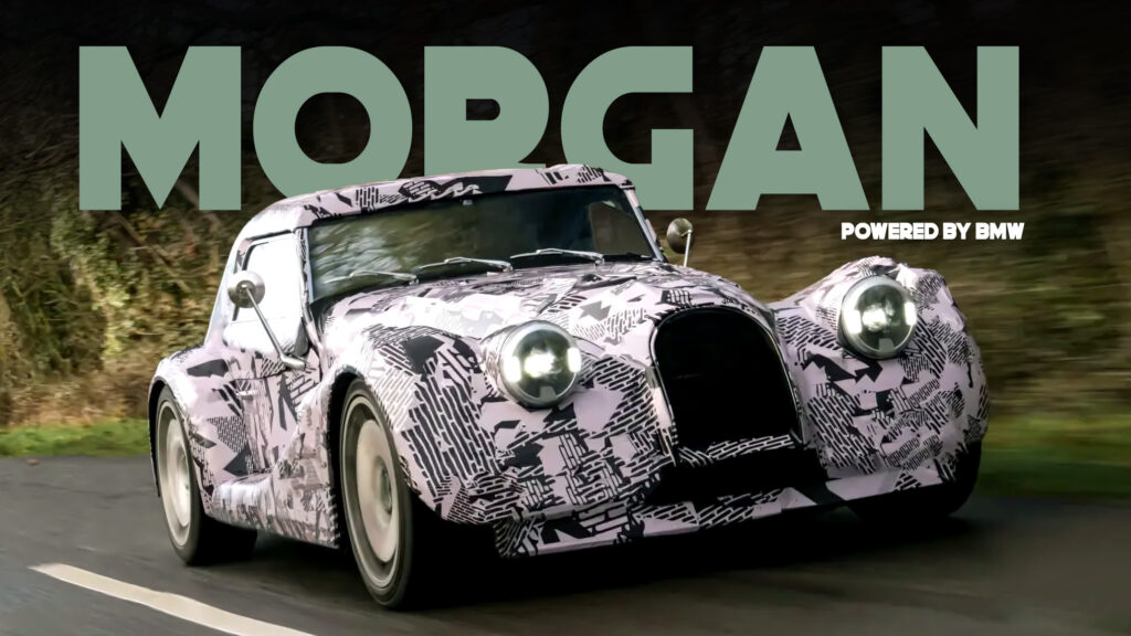  Morgan’s New Flagship Has Three Wipers And A BMW Engine