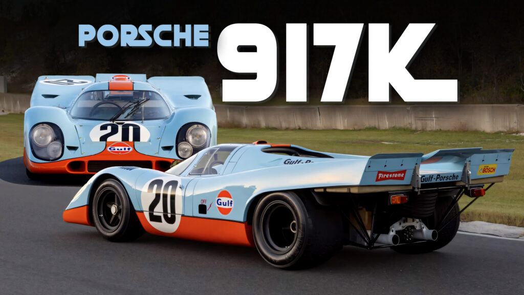  Legendary Porsche 917K Owned By Jerry Seinfeld And Steve McQueen Is Up For Sale