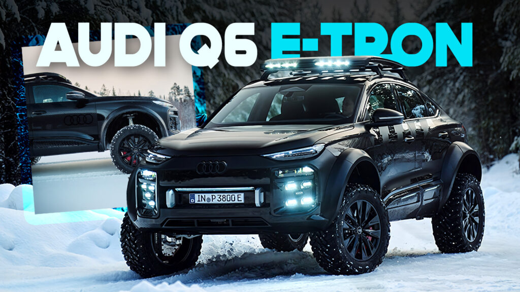  Audi Q6 e-tron Offroad Is A Wild Concept With Portal Axles