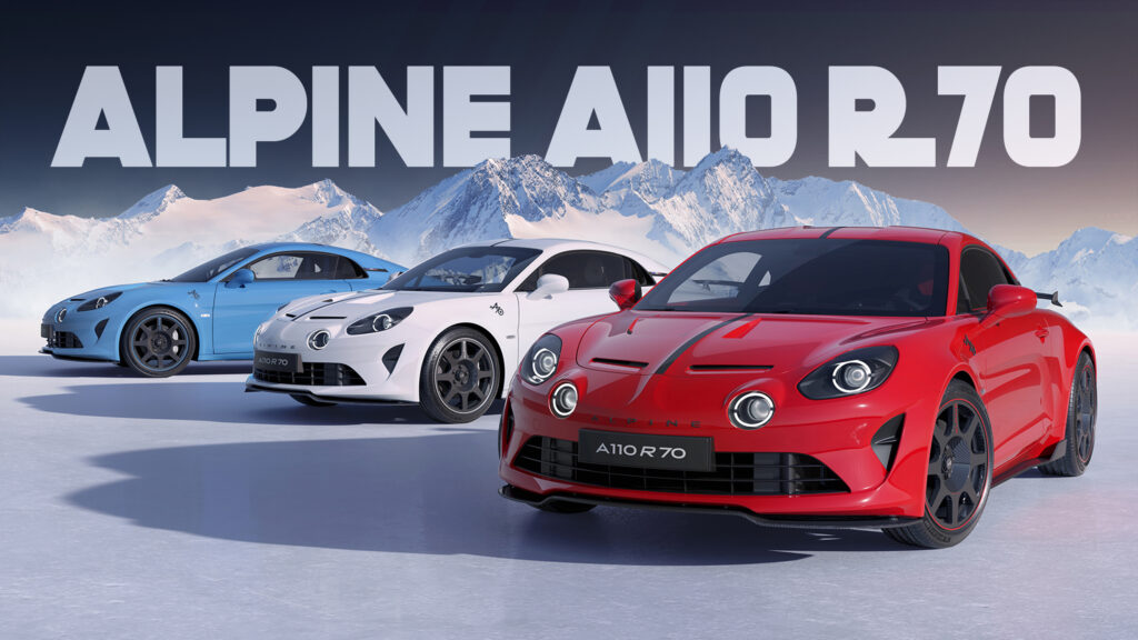  Apine A110 Enters Last Year Of Production With R 70 Special Edition