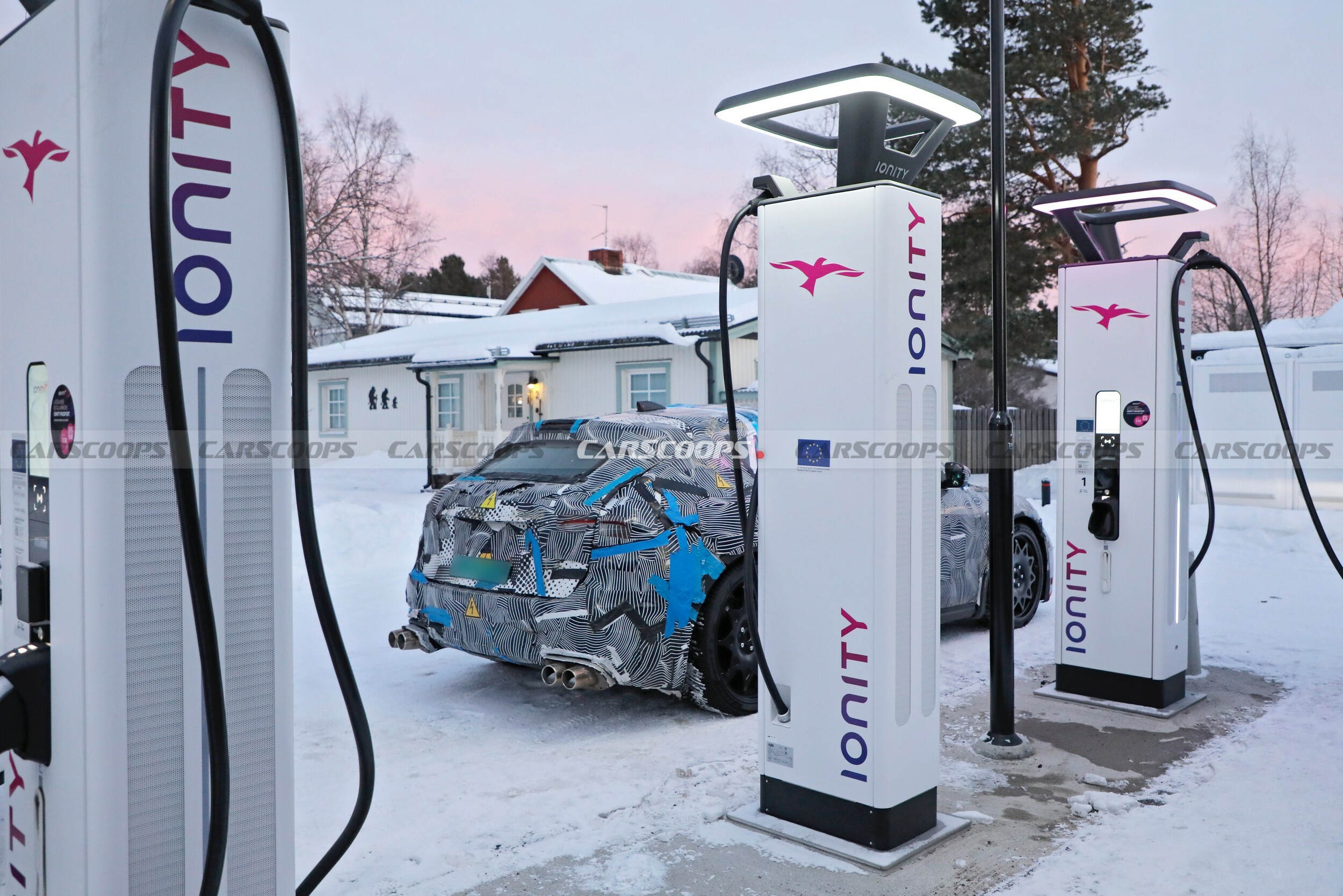 Ferrari EV charging