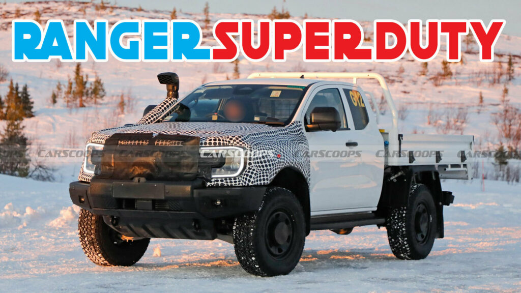  2026 Ford Ranger Super Duty Is A Mid-Sized Super Truck