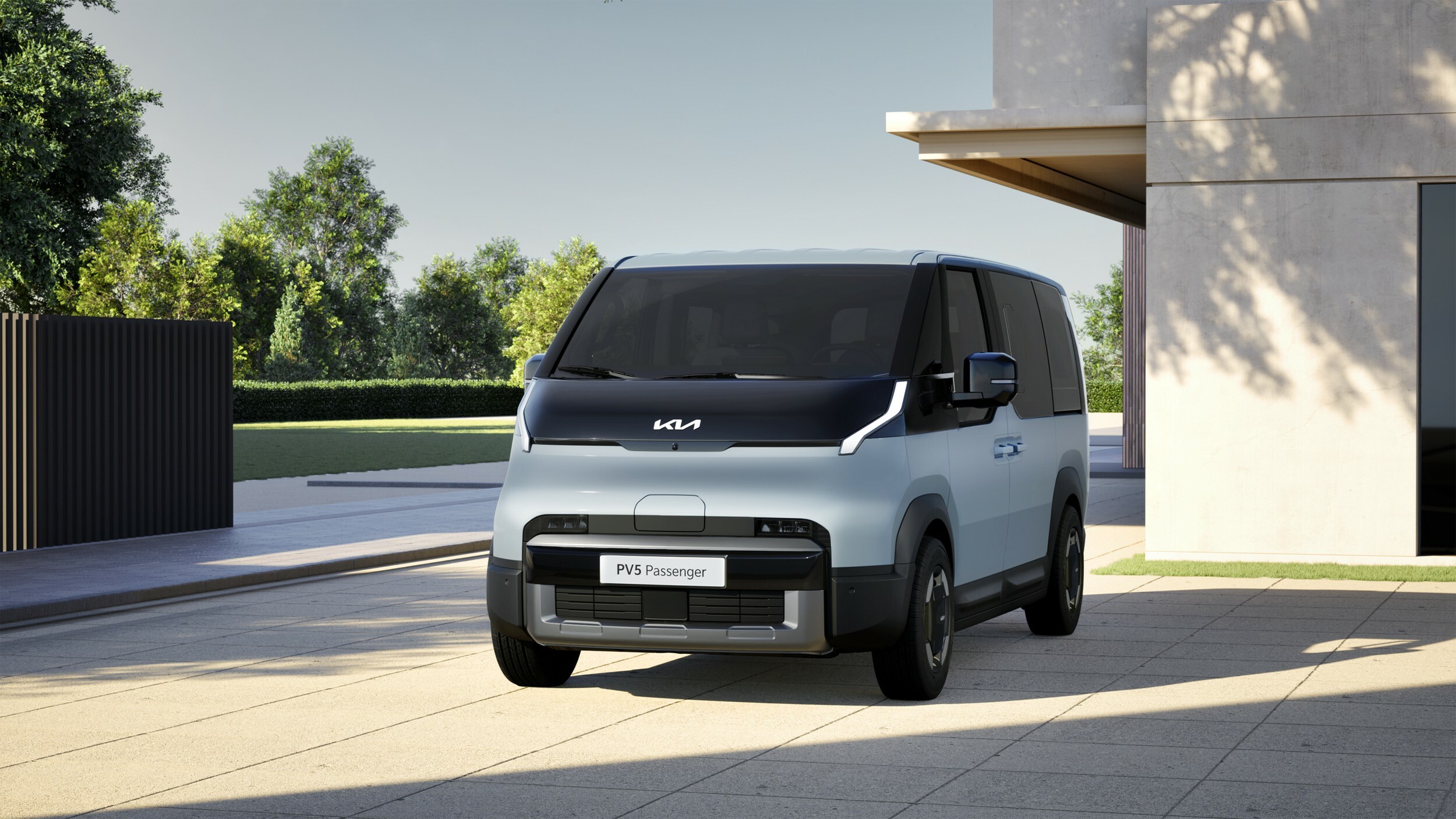 The Kia PV5 van.