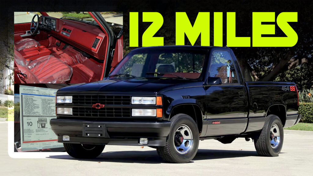  Brand New 12-Mile Chevy 454 SS Comes Out Of Storage After 35 Years