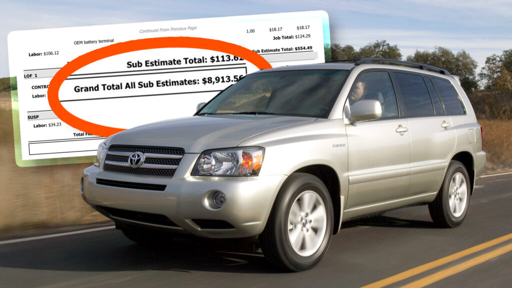  Bought A Used $5,000 Toyota Highlander, Got A $9,000 Repair Bill