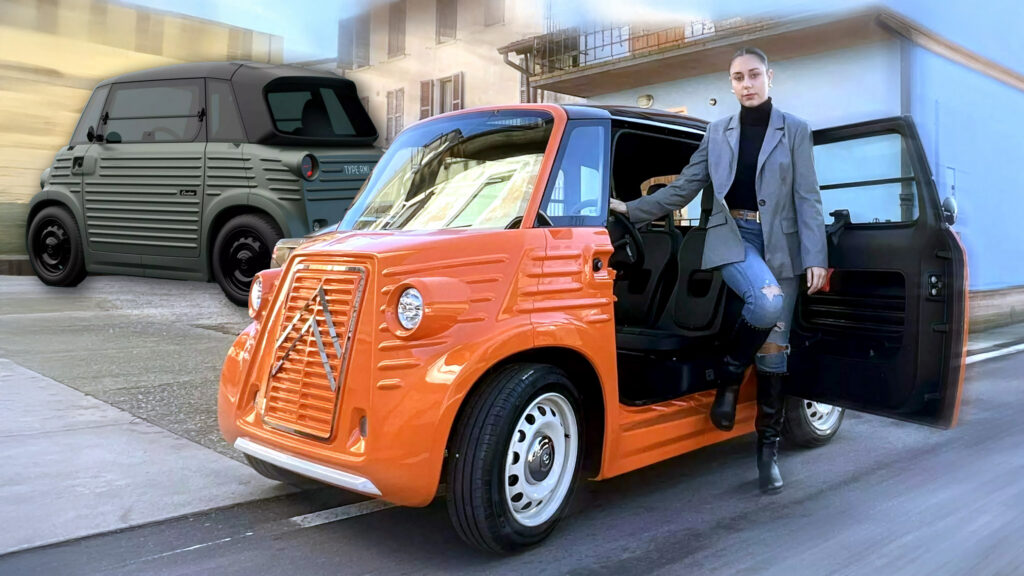  For $5K, Transform Your Citroen Ami Into A Retro 1947 Type H Van