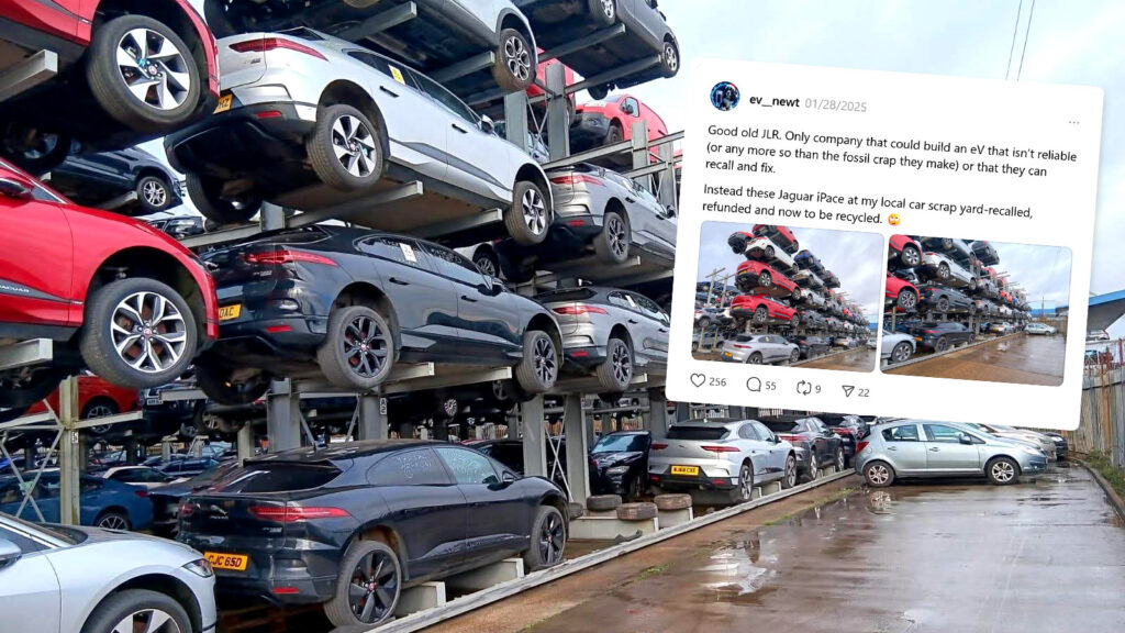  Jaguar I-Pace EV’s Tragic End, From World Car Of The Year To Scrapyard Junk