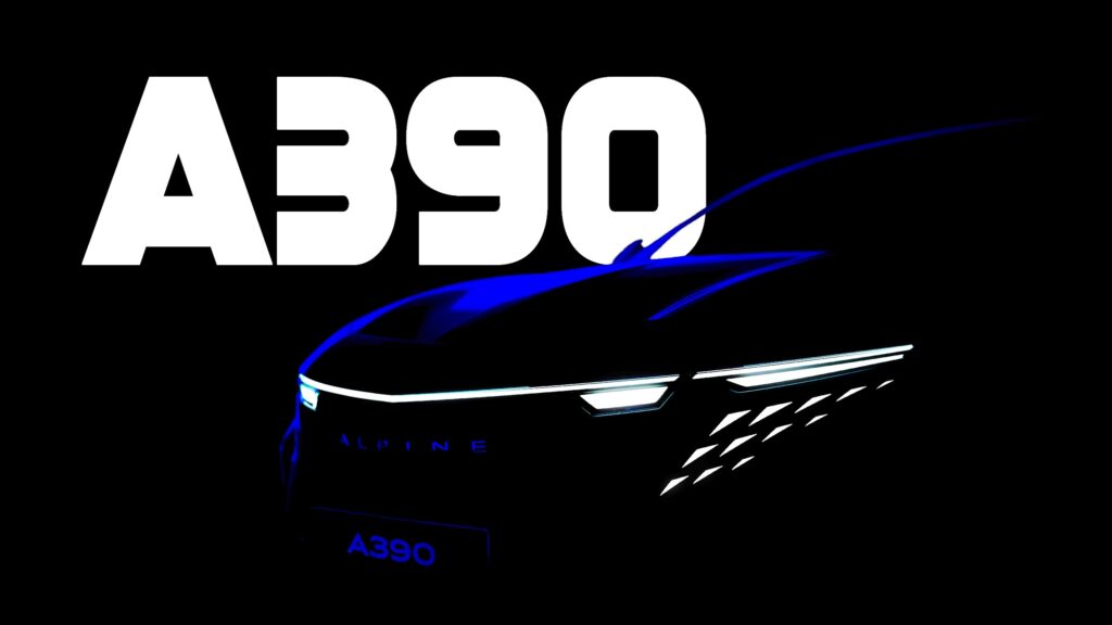  Alpine A390 Crossover To Debut May 27, First Teaser Image Revealed