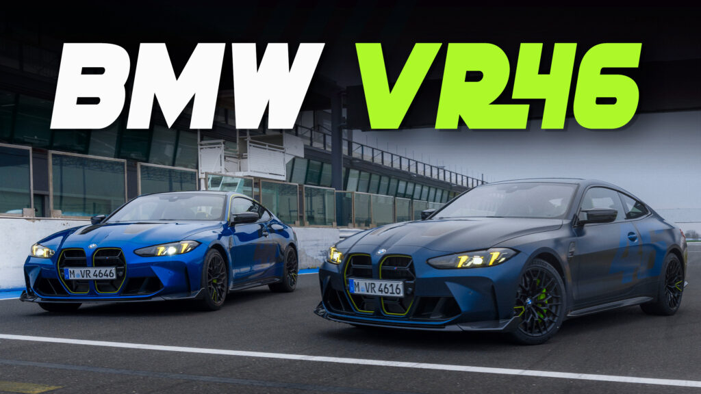  BMW M4 CS VR46 Is A Valentino Rossi Special Costing $155k