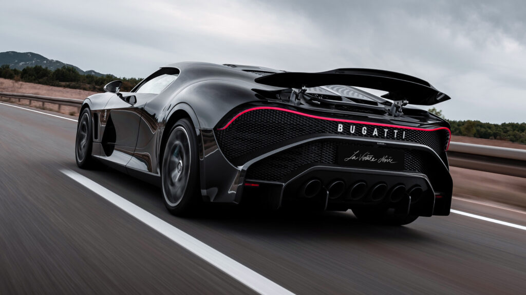  Bugatti’s $240,000 Package Gives Your Tourbillon Eight Exhaust Pipes