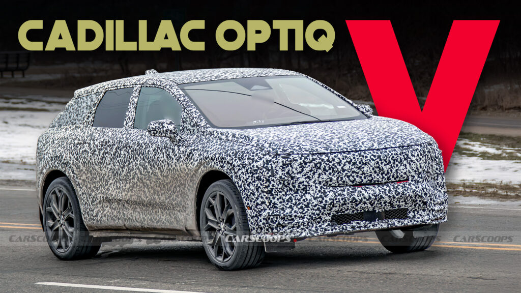  Cadillac Optiq-V To Take Aim At Tesla Model Y Performance