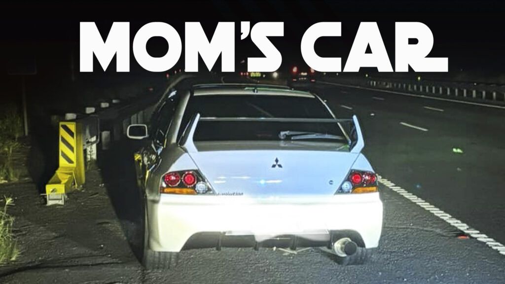  21-Year-Old Caught Flooring Mom’s Mitsubishi EVO IX At 111 MPH