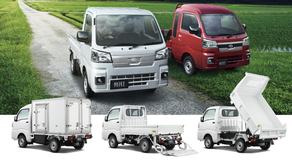  2025 Daihatsu Hijet Is Available In 26 Configurations, Including Tiny Dump Trucks