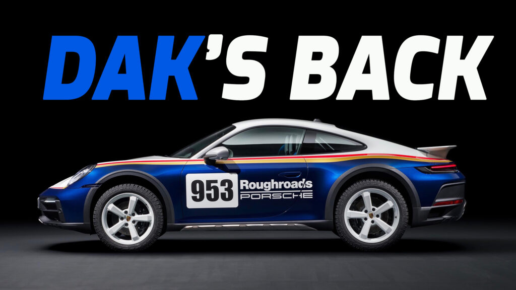  Porsche 911 Dakar Rebooted For 2026 With GTS T-Hybrid Power, Report Says