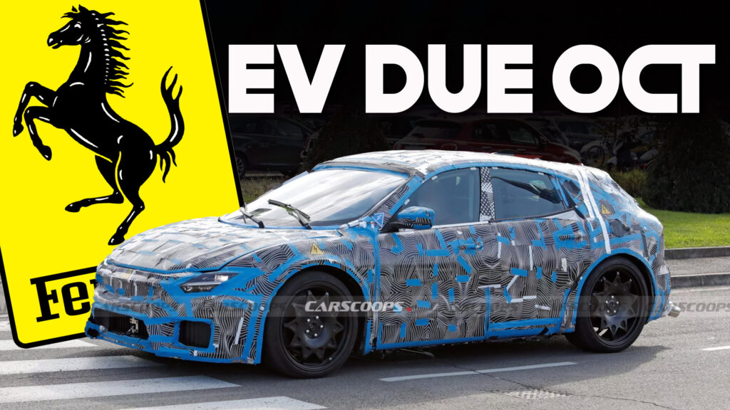  Ferrari’s EV Debuts October 9, Five More Models Confirmed For 2025