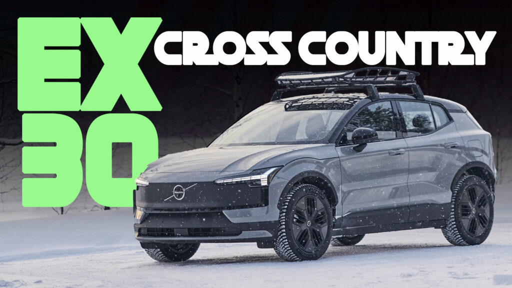  Volvo EX30 Cross Country Adds A Touch Of Ruggedness To Baby EV