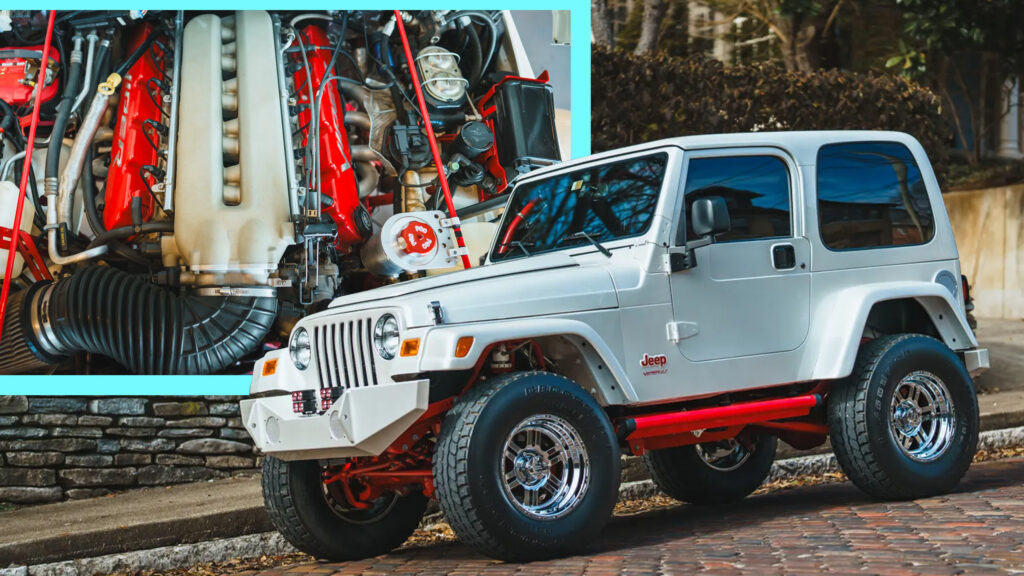  This TJ Jeep Wrangler Hides A Viper V10 Secret