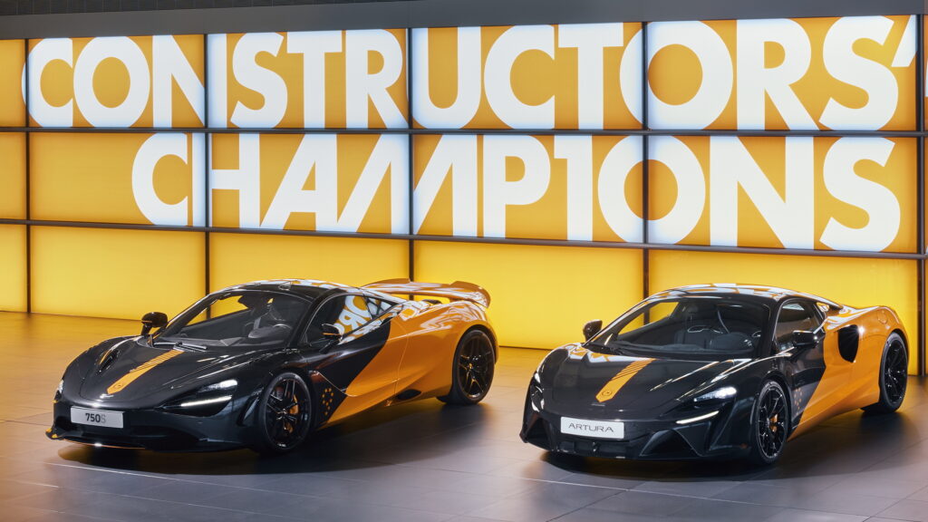  McLaren’s New MCL38 Editions Bring F1 Glory To The Road