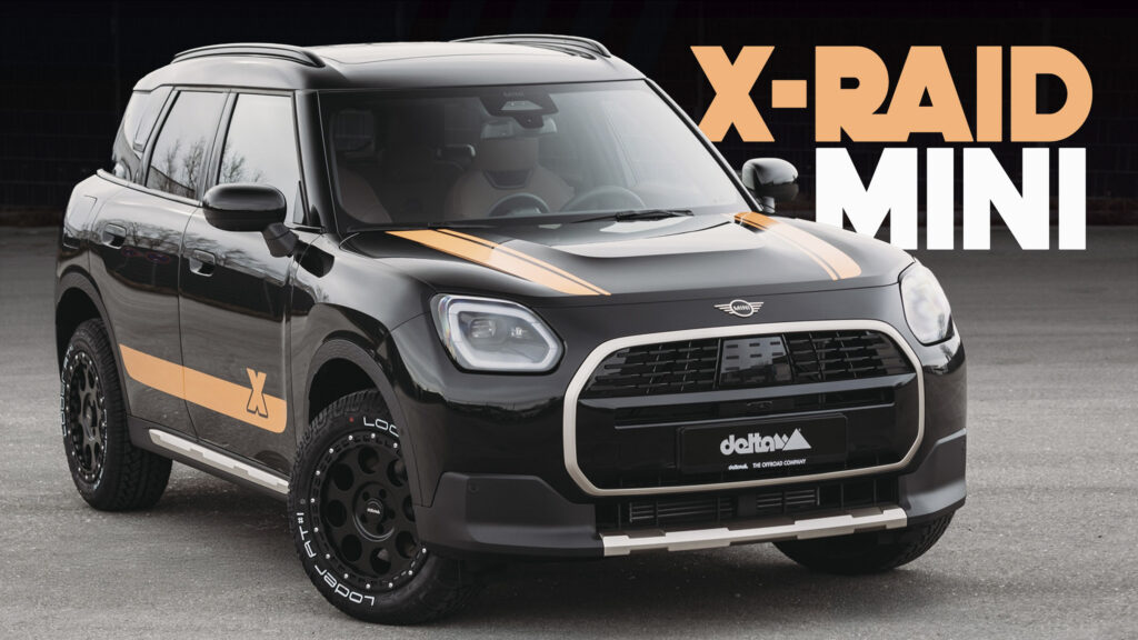  Mini Countryman X-Raid By Delta4x4 Is Ready For Off Road Adventures