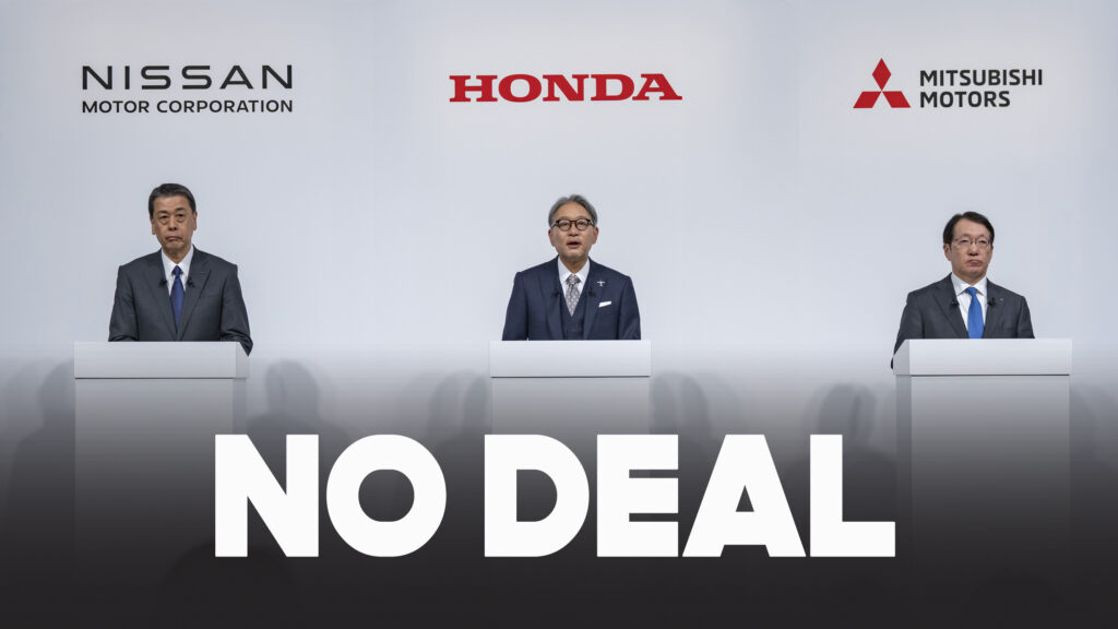  Honda-Nissan $60B Merger Officially Dead Over Control Issues, Mitsubishi Out Too