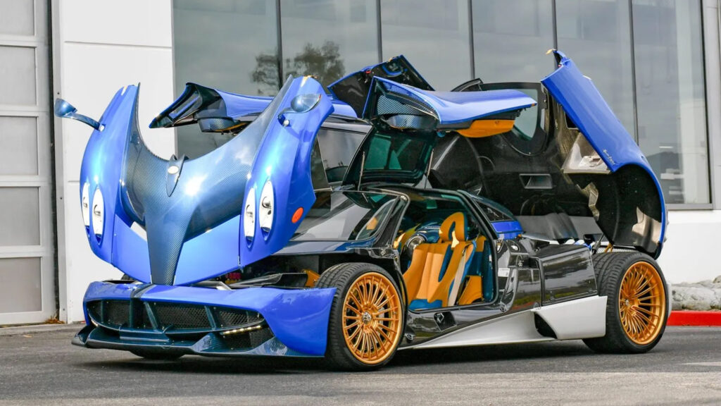  One-Off Pagani Huayra Is Inspired By The Pacific Ocean