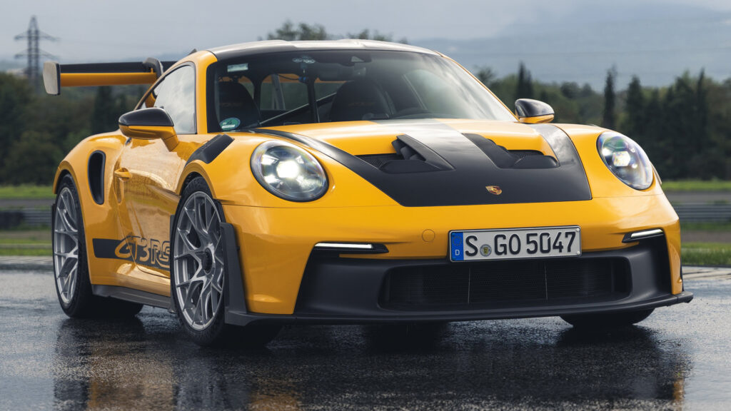  Porsche 911 GT3 RS’s New Tires Are A Game-Changer For Wet Weather