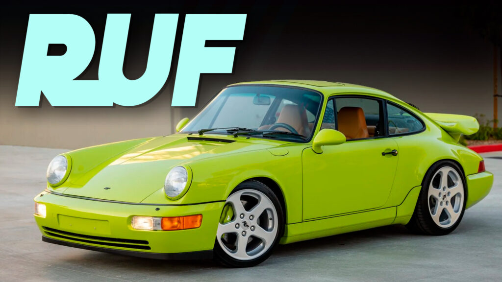  RUF’s Fabulous Linden Green RCT Is The Perfect ’90s 911