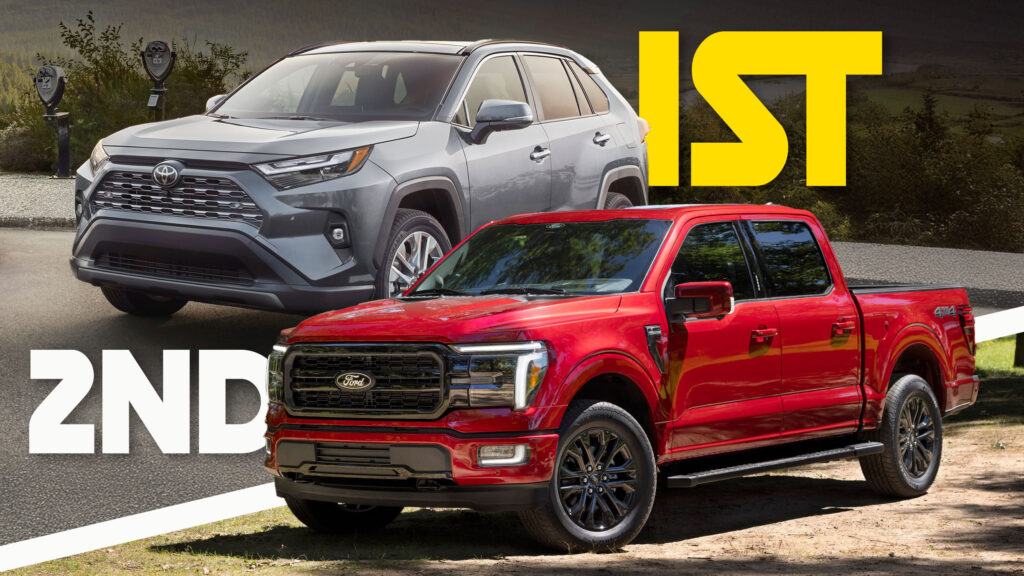  Toyota RAV4 Ends Ford F-150’s Reign As America’s Best-Seller