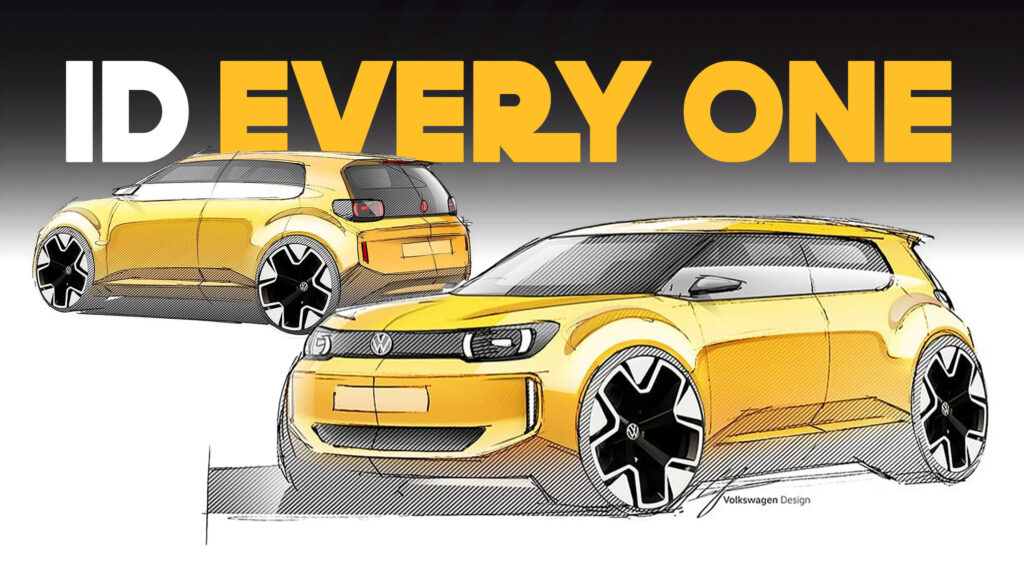  VW Drops New Sketches Of Its $21K Entry-Level EV