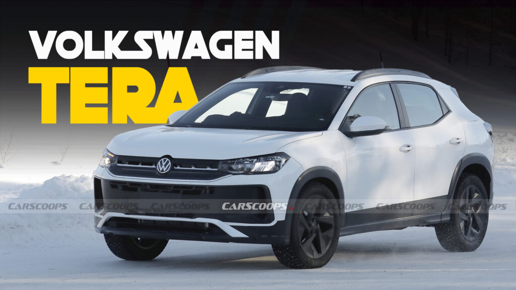  VW Tera Budget SUV Spotted Nearly Undisguised