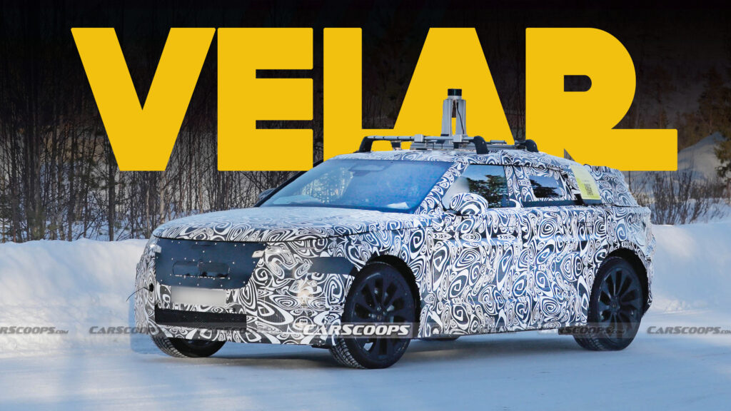  2027 Range Rover Velar EV Is Coming For The Macan Electric