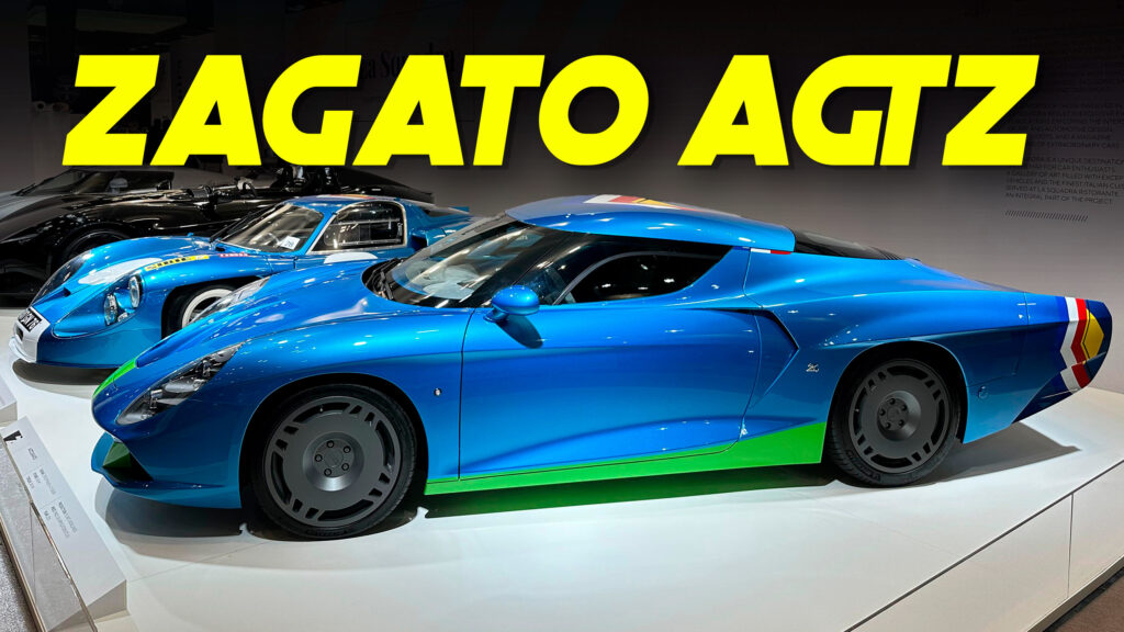  Zagato’s First Customer-Spec $700,000 Alpine AGTZ Twin Tail