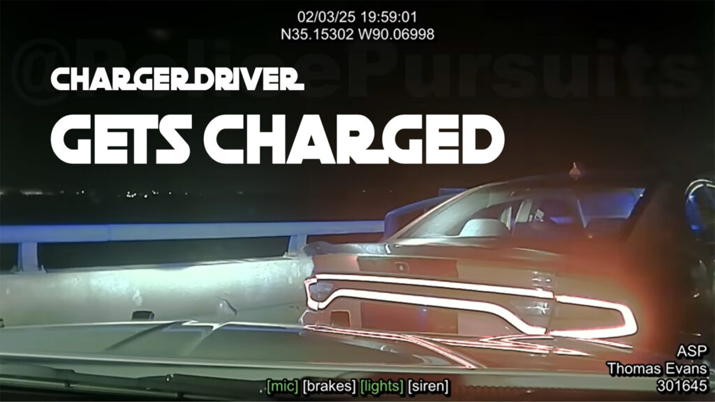  Dodge Driver Pulls Over For Cops, Then Takes Off Like A Bat Out Of Hell