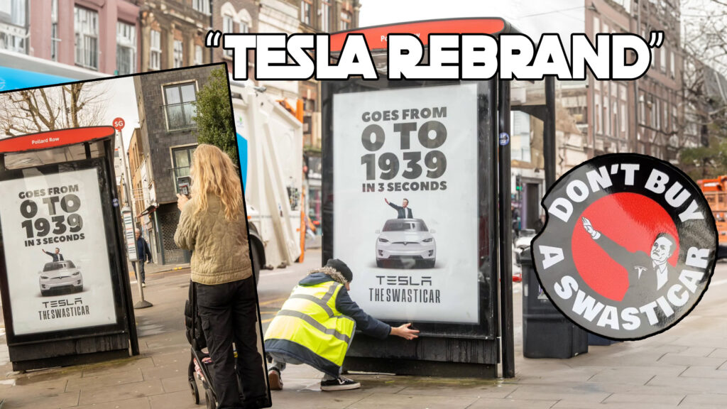  ‘Don’t Buy A Swasticar’ Ad Campaign Targets Musk In London