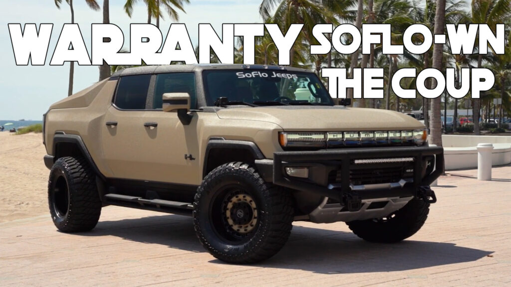  GM Voids Warranty On Custom SoFlo GMC Hummer EV