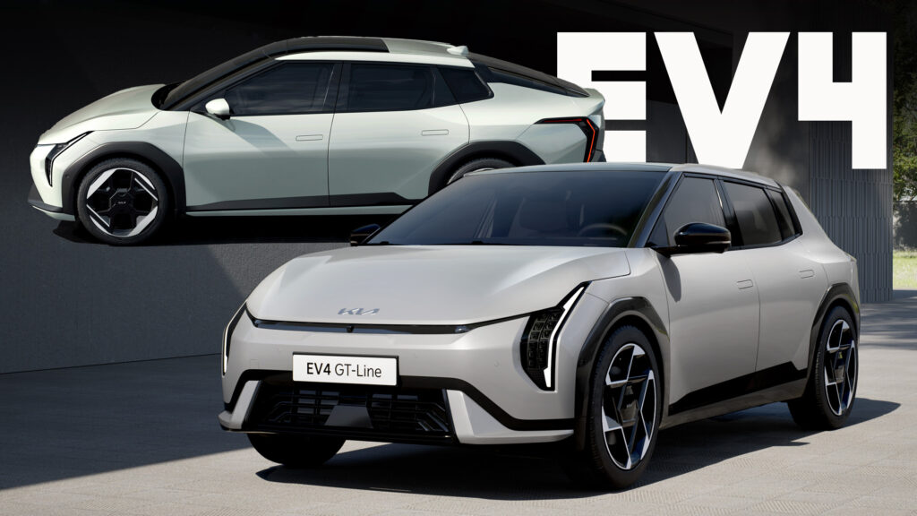  Kia EV4 Revealed With Radical ‘Long-Tail’ Sedan And Hatchback Designs