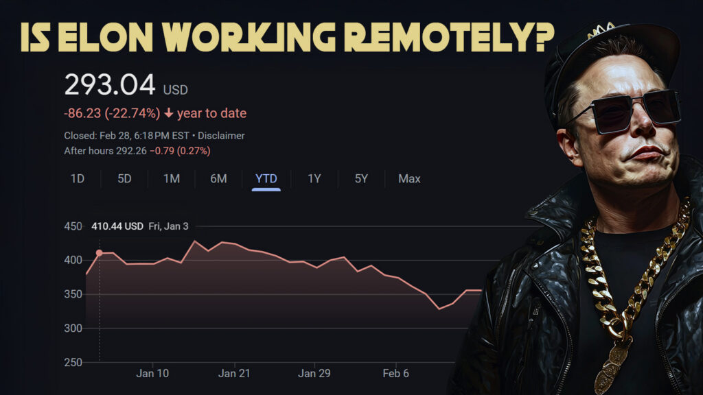  Hey Elon, Share 5 Things You Did Last Week To Stop Tesla’s Stock Crash