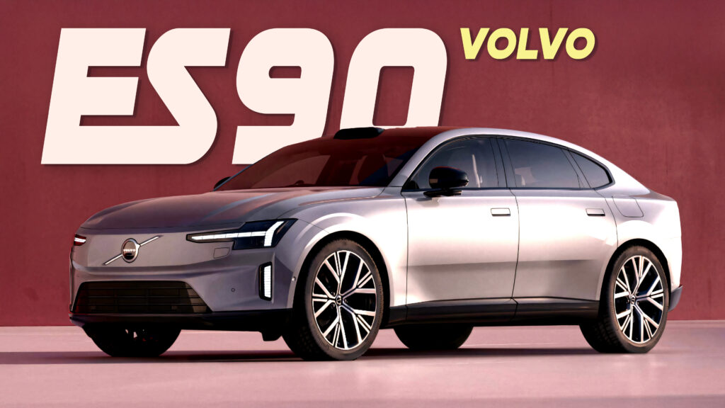  Volvo ES90 Electric Sedan Leaked, Promises 435-Mile Range (Updated)