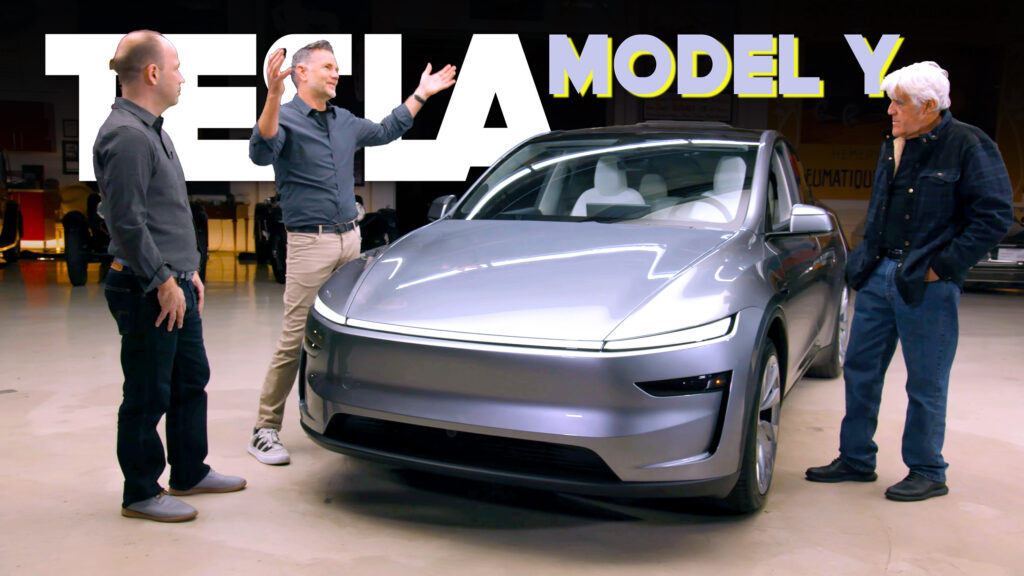  Jay Leno Drives 2026 Tesla Model Y, Performance Trim Coming Soon