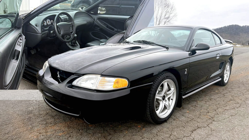  1996 Mustang Cobra With Just 5K Miles Costs Almost As Much As A New EcoBoost