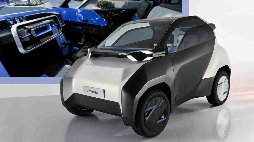  Toyota FT-Me Concept Previews Sub-2.5-Meters Urban EV