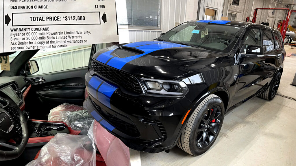  Someone ‘Stole’ A New Durango Hellcat From Dodge Dealer For $31K Off MSRP