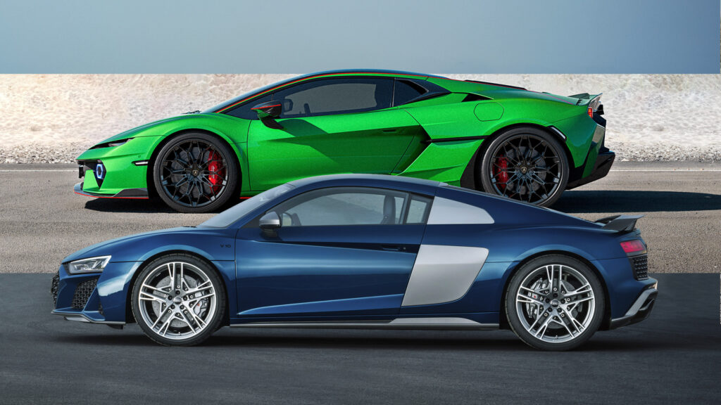  Audi R8 Could Return As A 1000 HP PHEV With Lambo Temerario Bones