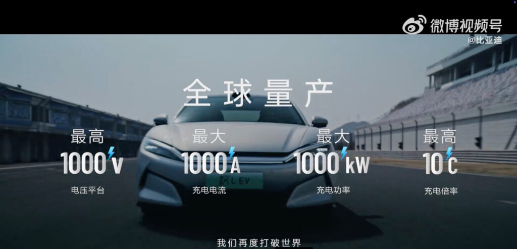  BYD’s New 1,000 kW EVs Fill Up As Fast As Gas Cars