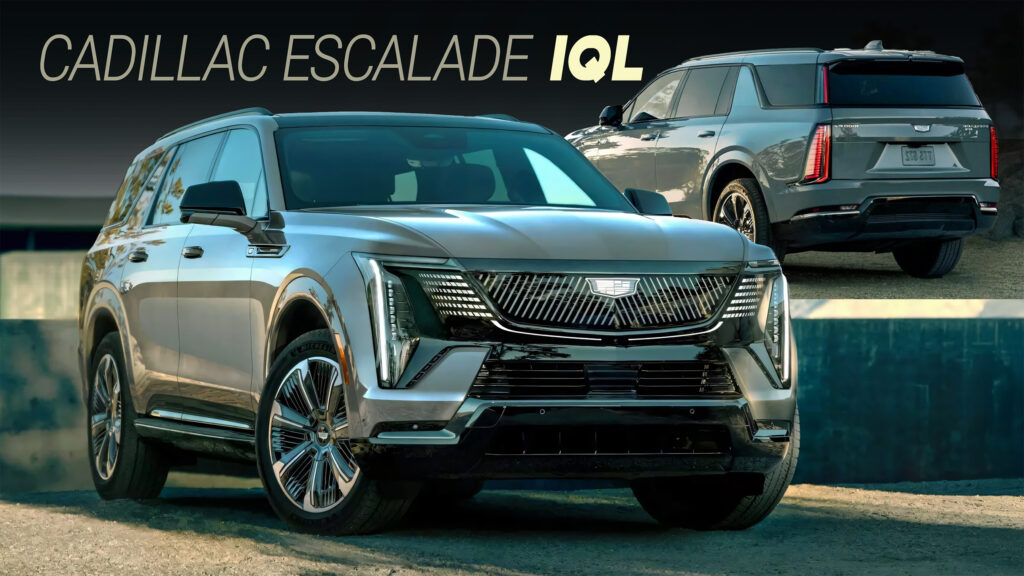  2026 Cadillac Escalade IQL Is Long, Really Long