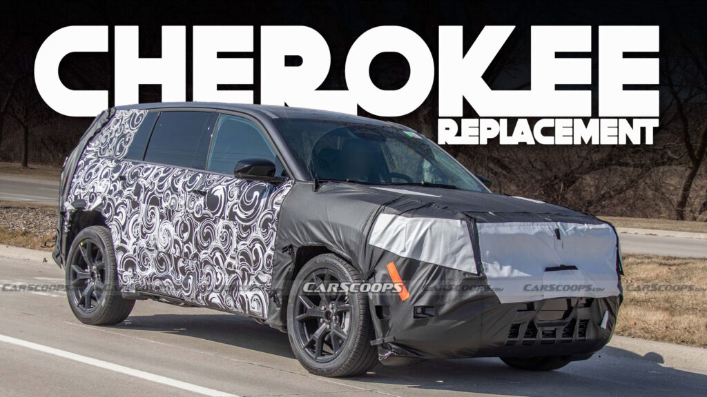  2026 Jeep “Cherokee” Spied Up Close In New Photos