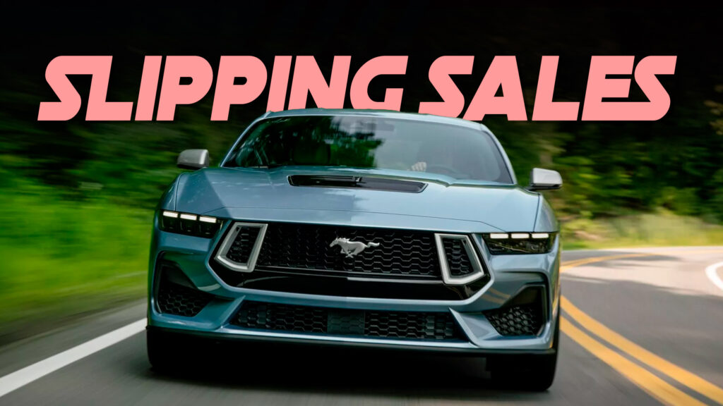  Ford Discounts 2025 Mustang V8 After Sales Crater